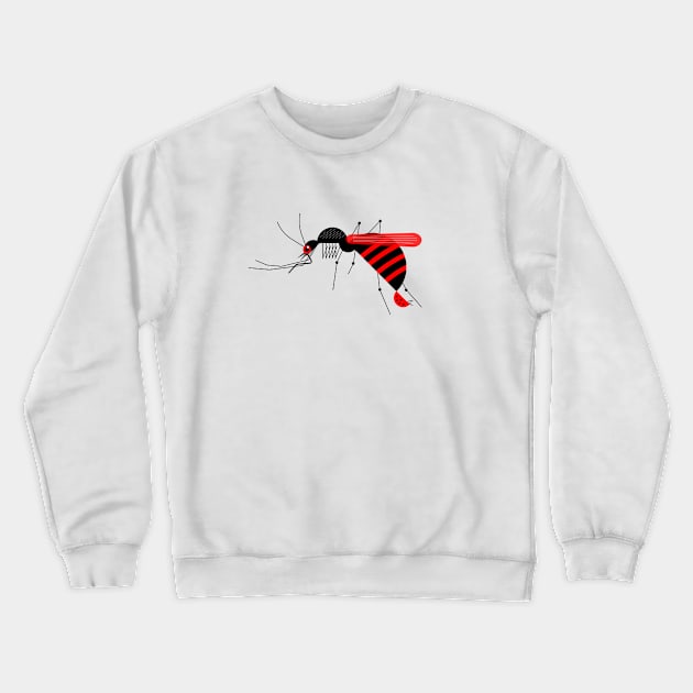 Mosquito Crewneck Sweatshirt by zlam